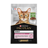 Pro Plan, влажный корм для взрослых кошек при чувств. пищеварении, кусочки в соусе с ягненком, 85 г