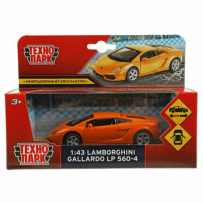 Машина Технопарк металл.инерц. Lamborghini Gallardo LP
