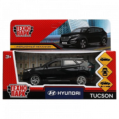 Машина металл HYUNDAI TUCSON длина 12см,двери,багаж., инер,