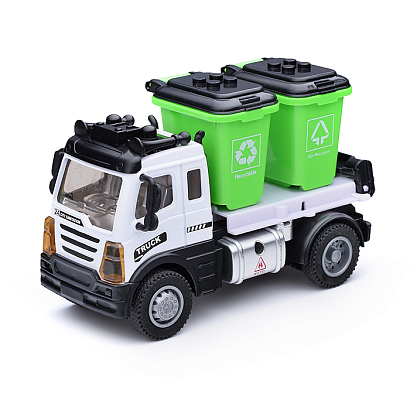 Машина "Garbage truck" инерц., металл, в пакете