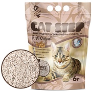 Cat Step Tofu Original, наполнитель растительный (соевые волокна) комкующийся, 6 л 