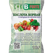 Борная кислота FORTE с природным стимулятором роста, СТК, 10 г