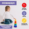 Пирамидка 7 колец с конусом 