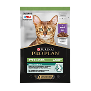 Pro Plan Sterilised, для стерилизованных кошек и кастрированных котов, кусочки в соусе, утка, 85 г 