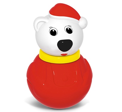Неваляшка малая "Белый медведь - 2" 