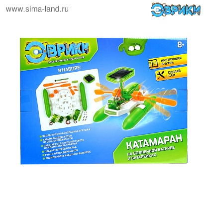 Электронный конструктор "Катамаран", на солнечной бат