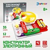 ЭВРИКИ Конструктор электронный, 35 схем, 12 элементов