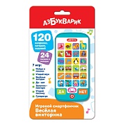 Азбукварик Игровой смартфончик Веселая викторина